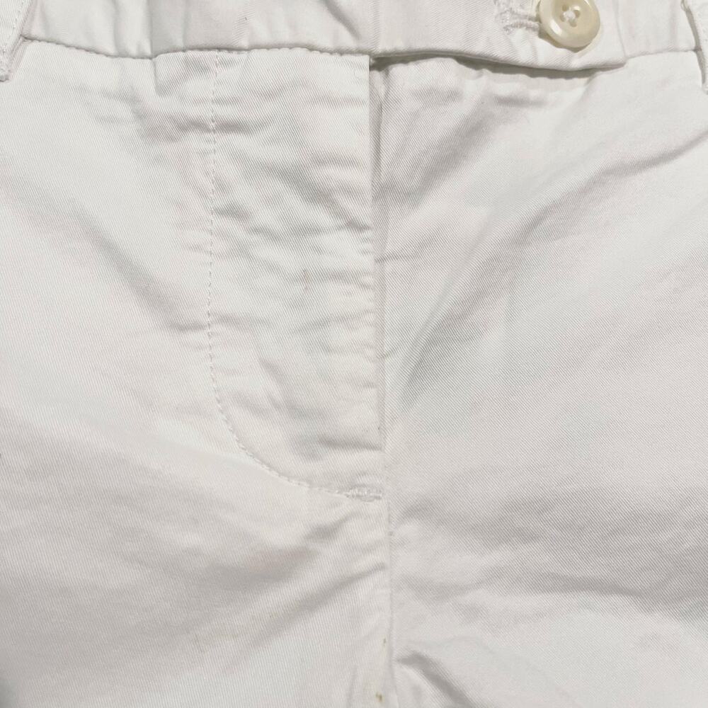NWT Vineyard Vines Womens Shorts Dayboat Bermuda White 4 Flawed EX - Picture 6 of 7